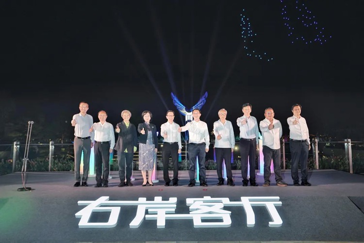 球速体育Welcome：苏州工业园区金鸡湖右岸客厅启用“飞翔