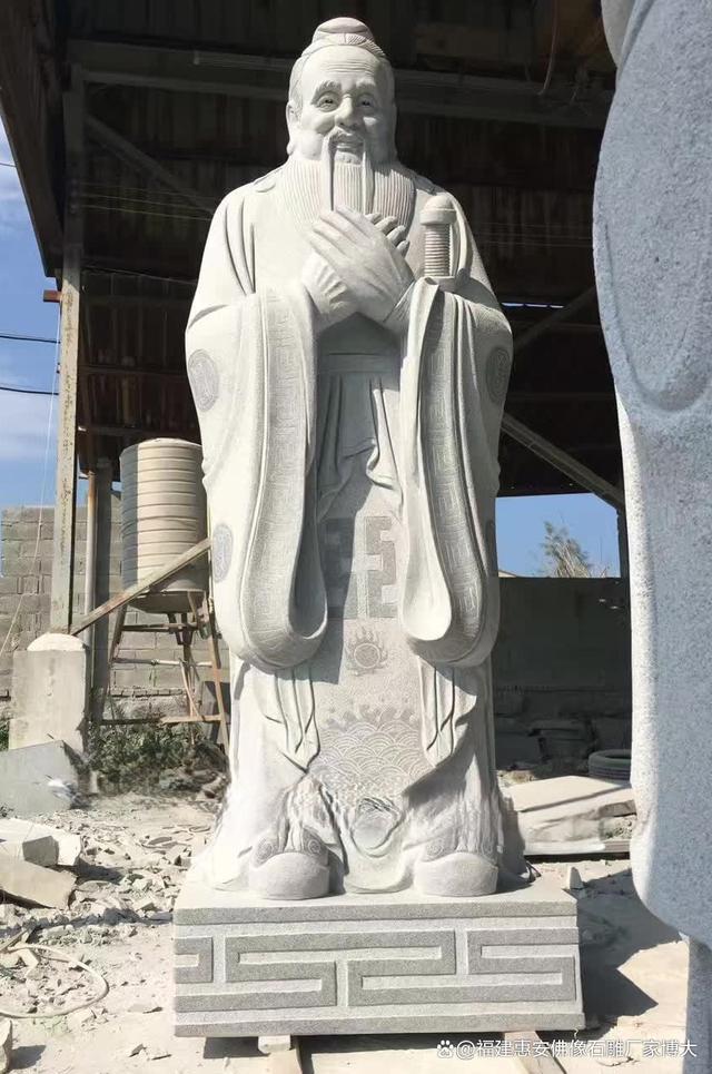 球速体育Welcome:石雕孔子像与儒家经典故事的结合:讲述历史故事传承文化(图4)
