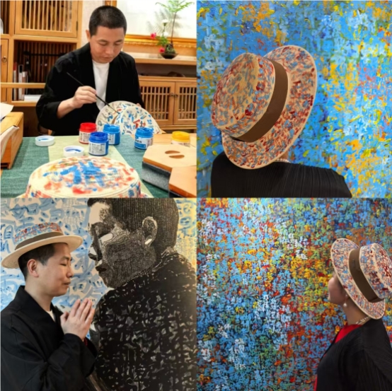 卢一心经书画艺术公益个展五一期间在东华禅寺展出(图3)