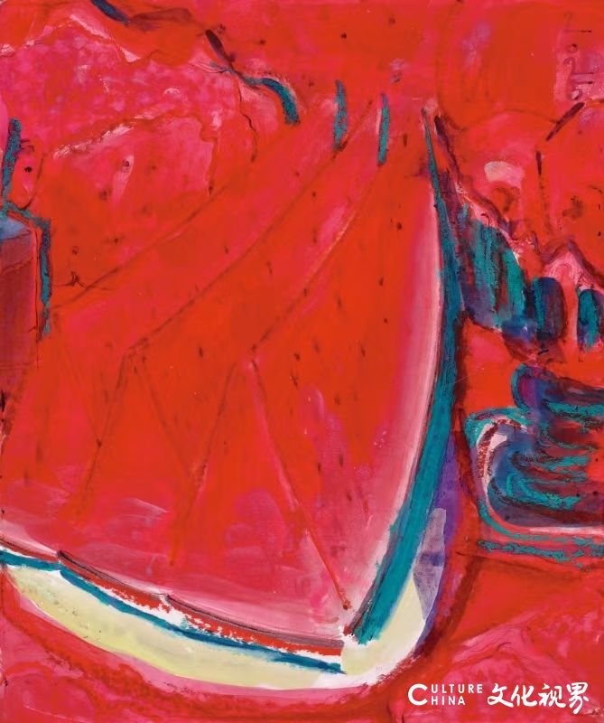 【DeepSeek谈艺】蒋世国拒绝艺术表达的固化模式构建疗愈与救赎的精神空间(图2)